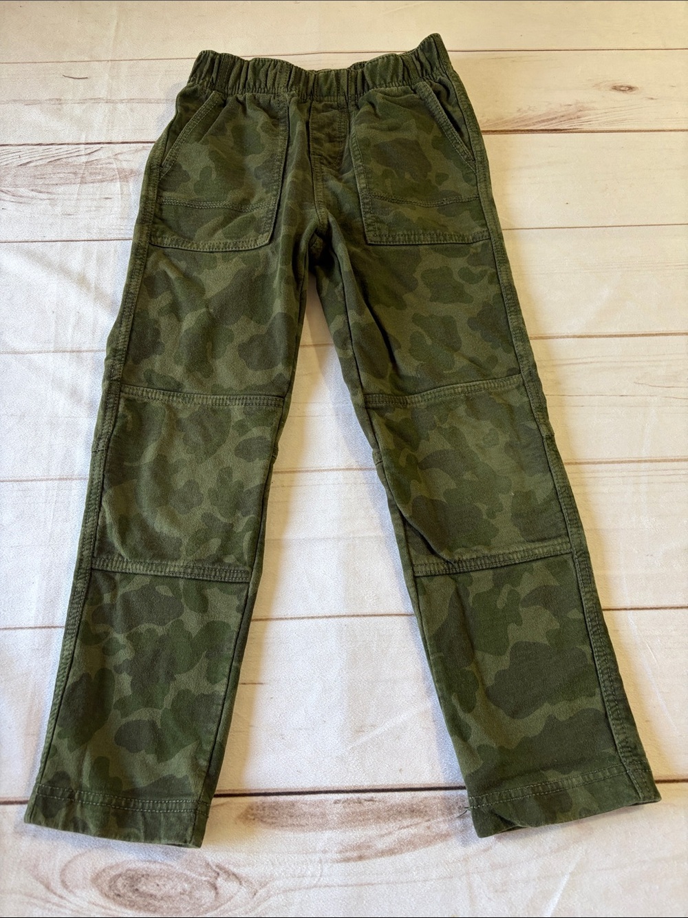 Tea Collection Olive Camo Pull-On Joggers for Kids